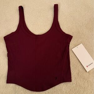 Lululemon heart cut out tank Top